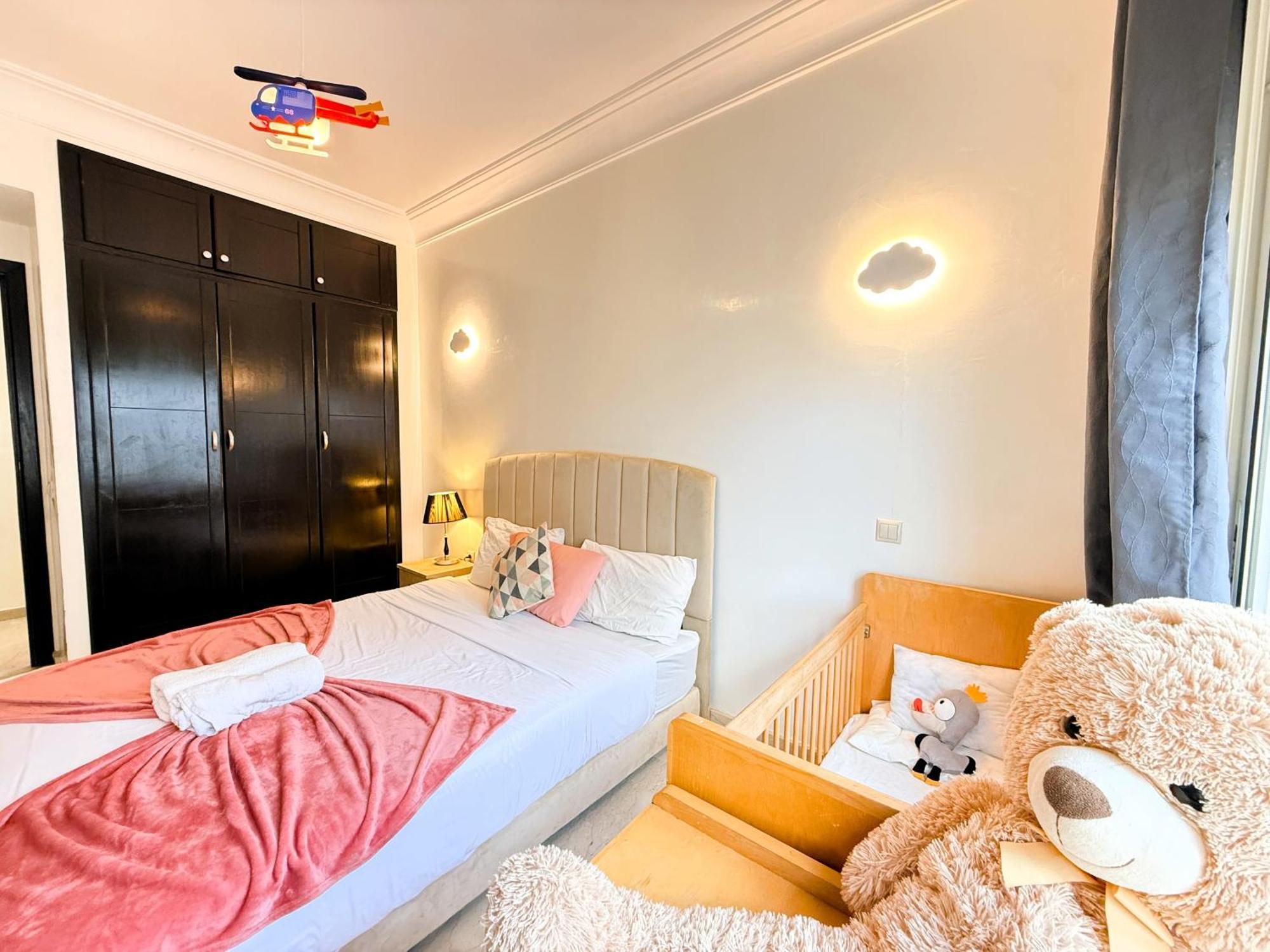 Cosy Greeny 3 Bdr - Downtown Near Oasis Train And Tramway Casablanca Exterior photo