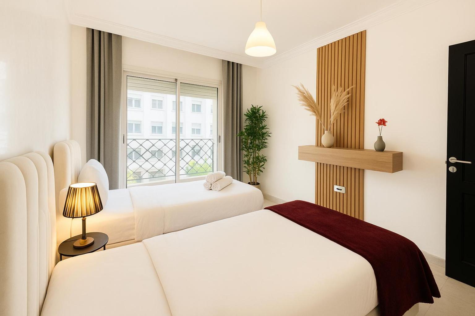 Cosy Greeny 3 Bdr - Downtown Near Oasis Train And Tramway Casablanca Exterior photo